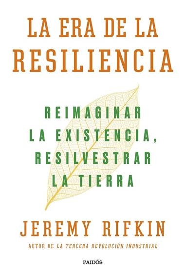 La era de la resiliencia | 9788449339929 | Jeremy Rifkin