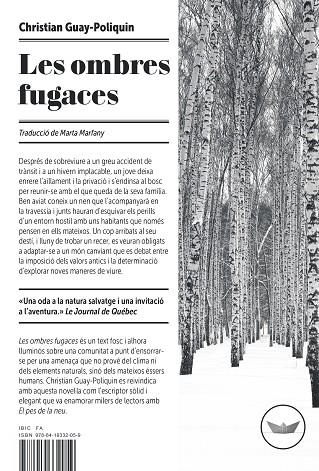 Les ombres fugaces | 9788419332059 | CHRISTIAN GUAY-POLIQUIN