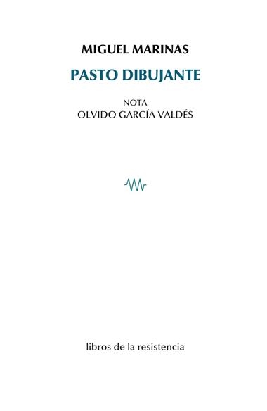 PASTO DIBUJANTE | 9788415766872 | MIGUEL MARINAS