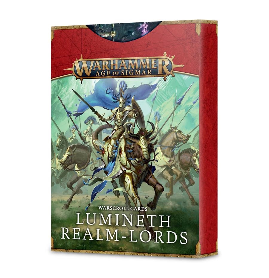 WARSCROLLS: LUMINETH REALM-LORDS (ESP) | 5011921190669 | GAMES WORKSHOP