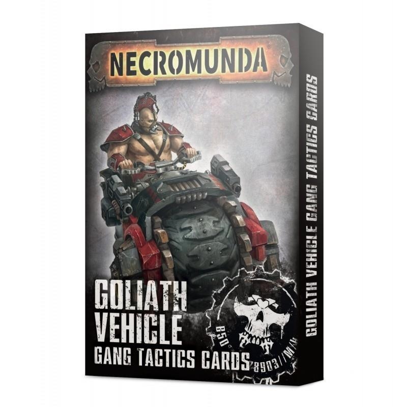 NEC: GOLIATH VEHICLE GANG TACTICS CARDS | 5011921188413 | GAMES WORKSHOP