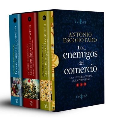 TRILOGÍA LOS ENEMIGOS DEL COMERCIO | 9788467057621 | ANTONIO ESCOHOTADO
