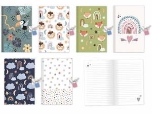 DIARIO BRILLANTINA CON CANDADO NORDIC | 8430173306272 | BISMARK