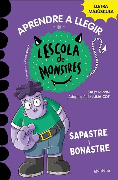 APRENDRE A LLEGIR A L'ESCOLA DE MONSTRES 09 SAPASTRE I BONASTRE | 9788419357137 | SALLY RIPPIN & JULIA COT