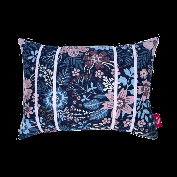COIXI DE LECTURA FLORS ROSA I BLAU | 8437018173013 | A QUATRE MANS