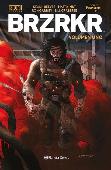 BRZRKR Tomo 01 | 9788411404471 | Keanu Reeves & Matt Kindt & Ron Garney