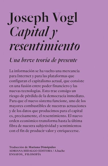 Capital y resentimiento | 9788419208279 | JOSEPH VOGL