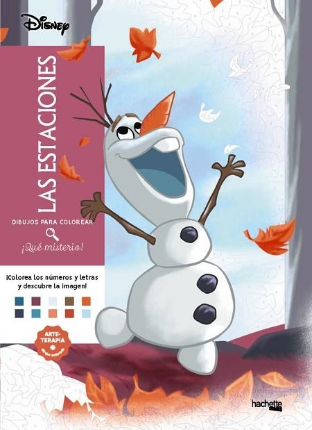 DISNEY LAS ESTACIONES DIBUJOS PARA COLOREAR QUE MISTERIO! | 9788419316363 | VVAA