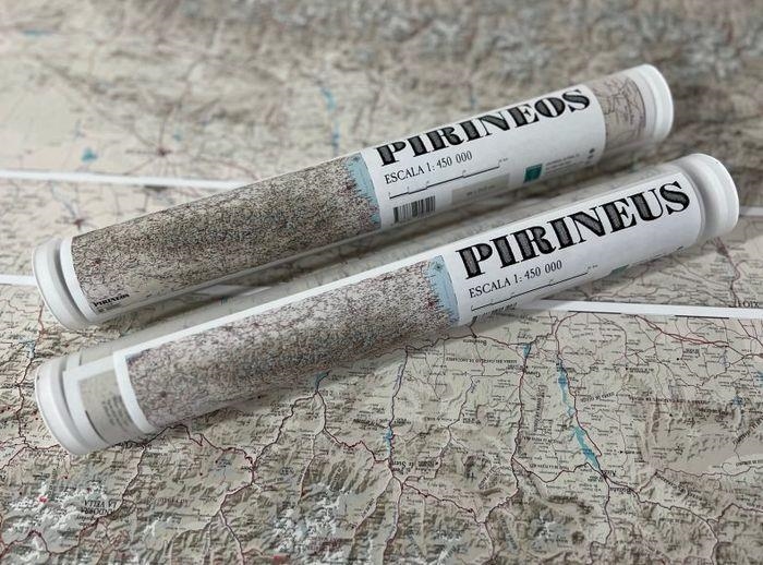 PIRINEUS MAPA MURAL 1:450000 | 9788480906517 | ALPINA