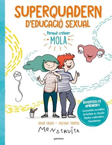 SUPERQUADERN D'EDUCACIÓ SEXUAL | 9788419501172 | ANNA SALVIA & CRISTINA TORRON MENSTRUITA