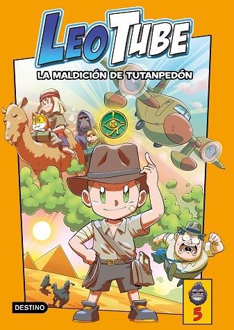 Leotube 05 La maldición de Tutanpedón | 9788408271925 | LeoTube