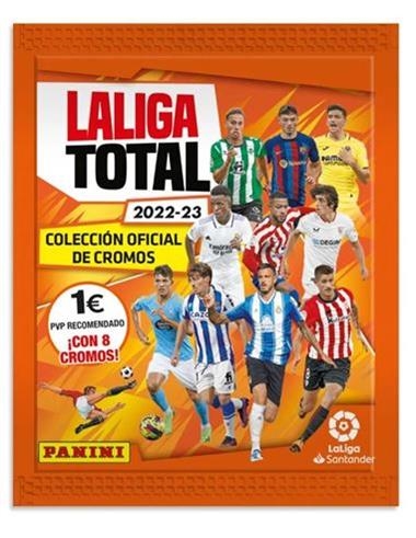 LA LIGA TOTAL 2022-23 SOBRE CON 8 CROMOS | 8424248920982 | PANINI