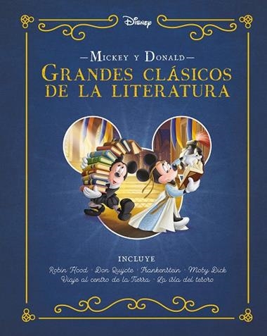 Mickey y Donald Grandes clásicos de la literatura | 9788418940965 | Disney