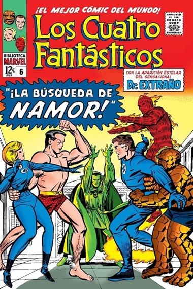 BIBLIOTECA MARVEL 19 LOS 4 FANTASTICOS 06 | 9788411504744 | STAN LEE - JACK KIRBY