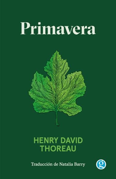 PRIMAVERA | 9788412578669 | HENRY DAVID THOREAU