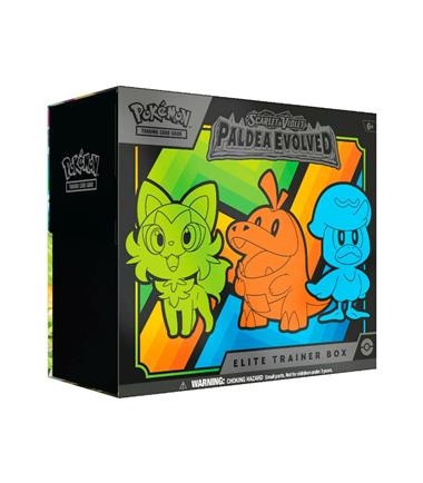 CAJA DE ENTRENADOR ESCARLATA I PURPURA EVOLUCIONES EN PALDEA | 820650504235 | THE POKEMON COMPANY