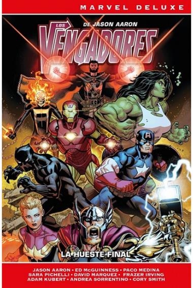 MARVEL DELUXE LOS VENGADORES DE JASON AARON 01 LA HUESTE FINAL | 9788411504904 | VVAA