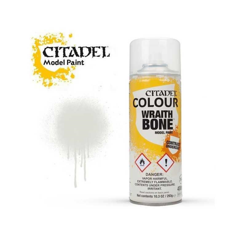 CITADEL COLOUR SPRAY WRAITH BONE MODEL PAINT | 5011921175307 | GAMES WORKSHOP