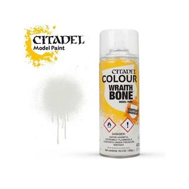 CITADEL COLOUR SPRAY WRAITH BONE MODEL PAINT | 5011921175307 | GAMES WORKSHOP