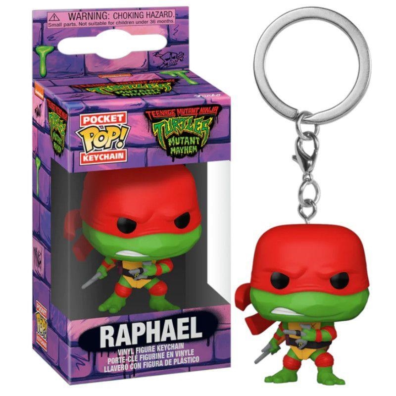 RAPHAEL LLAVERO CON FIGURA DE PLASTICO | 889698723312 | POKET POP KEYCHAIN