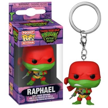 RAPHAEL LLAVERO CON FIGURA DE PLASTICO | 889698723312 | POKET POP KEYCHAIN