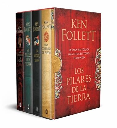 Estuche saga Los pilares de la tierra | 9788466372732 | KEN FOLLETT