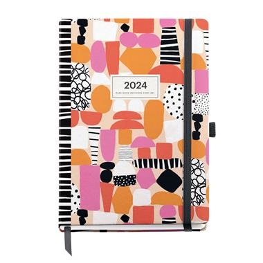 AGENDA 2024 DP DIN A5 ABSTRACT | 8422593229262 | MIQUELRIUS