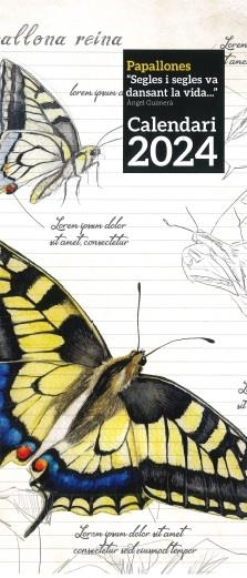CALENDARI 2024 PAPALLONES | 8415001047671 | VVAA