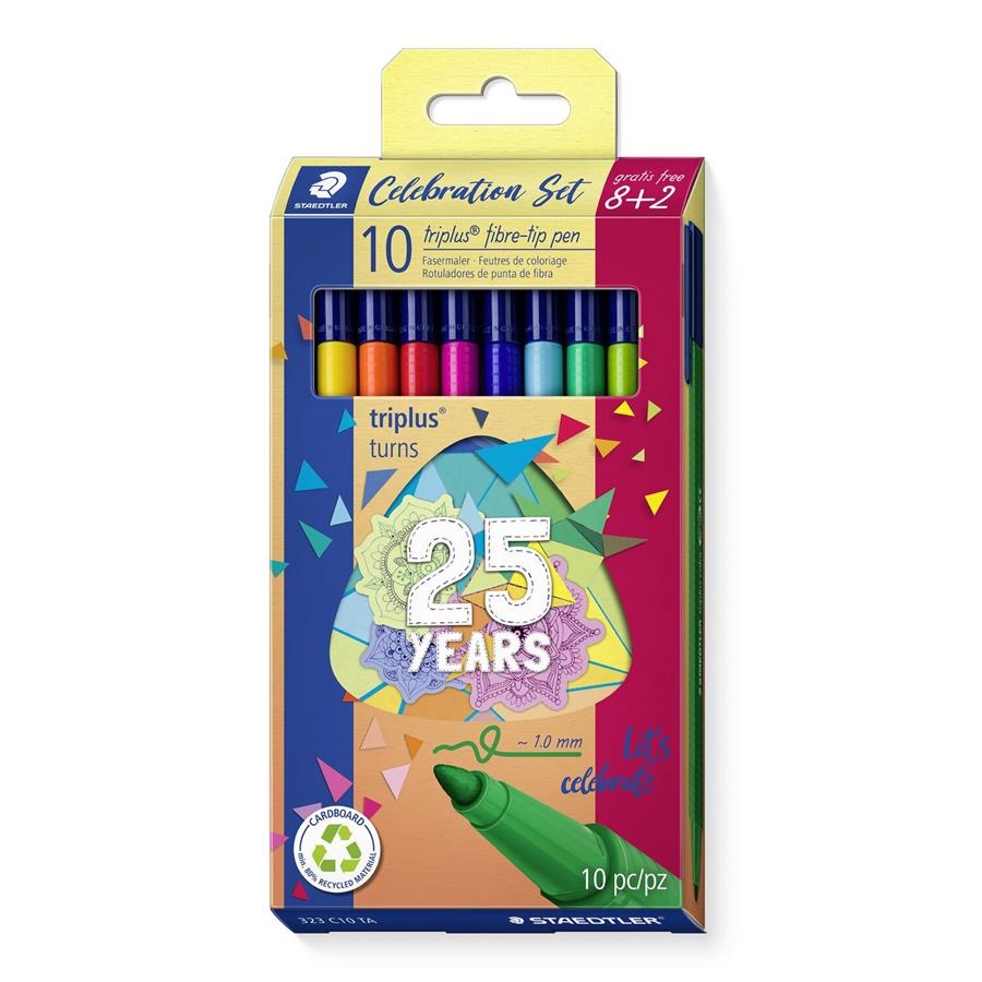 CAIXA 10 RETOLADORS PUNTA CONICA 1MM | 4007817091029 | STAEDTLER
