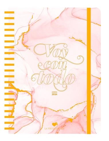 AGENDA ANUAL SEMANAL 2024 LA VECINA RUBIA | 9788418195860 | LA VECINA RUBIA