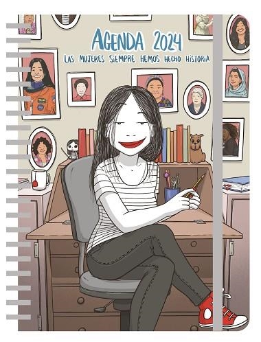 AGENDA ANUAL SEMANAL 2024 LOLA VENDETTA | 9788418195877 | RAQUEL RIBA ROSSY