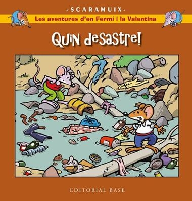 Les aventures d'en Fermi i la Valentina 05 Quin desastre | 9788419007841 | JOAN ROMANI BONFILL SCARAMUIX