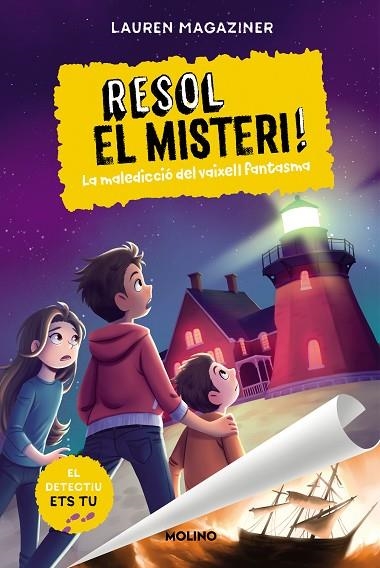RESOL EL MISTERI 05  LA MALEDICCIO DEL VAIXELL FANTASMA | 9788427238640 | LAUREN MAGAZINER