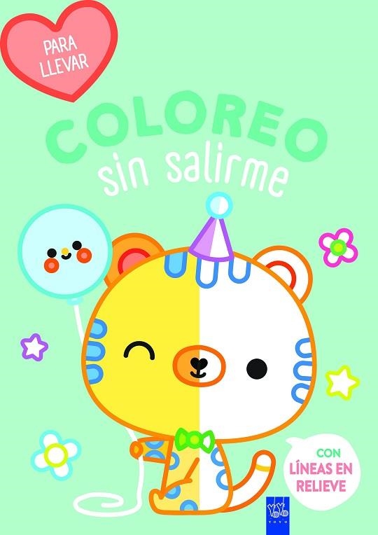 Coloreo sin salirme Tigre | 9788408278122 | YOYO