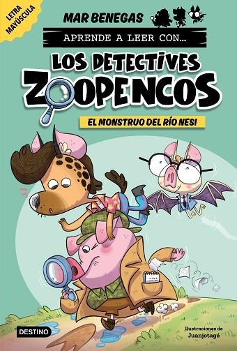 Aprender a leer con Los Detectives Zoopencos 01 El monstruo del rio Nesi | 9788408278450 | Mar Benegas