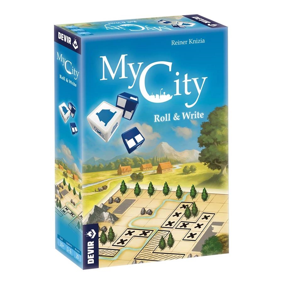 MY CITY ROLL & WRITE | 8436589628946 | REINER KNIZIA