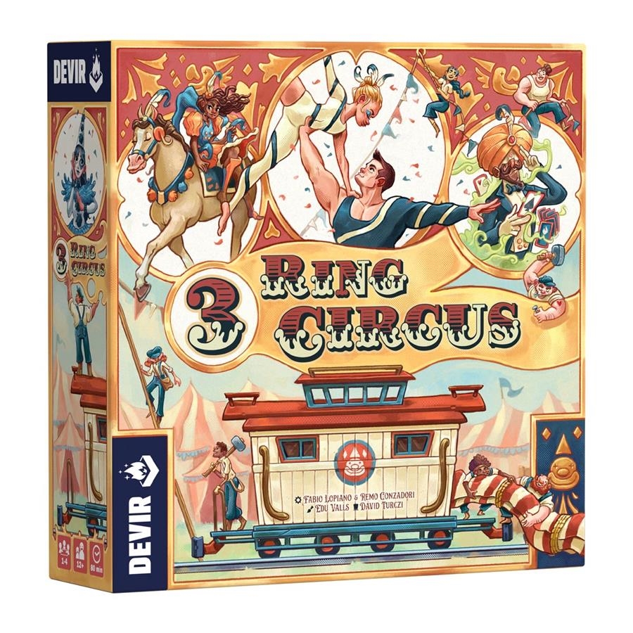 3 RING CIRCUS | 8436607940616 | LOPIANO & CONZADORI & VALLS & TURCZI