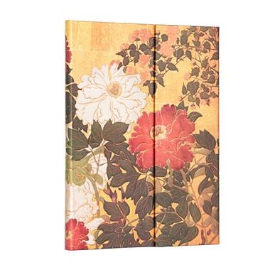 RINPA FLORALS NATSU MIDI LINED 144 PAGES 120GSM | 9781439796092 | PAPERBLANKS