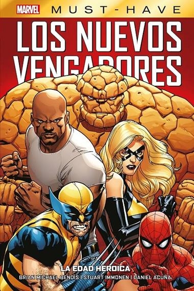 MARVEL MUST HAVE LOS NUEVOS VENGADORES 14 LA EDAD HEROICA | 9788411508445 | DANIEL ACUÑA & STUART IMMONEN & B. M. BENDIS