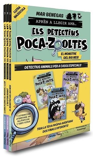 APREN A LLEGIR AMB ELS DETECTIUS POCA ZOOLTES 01 02 03 | 9788413897998 | Mar Benegas