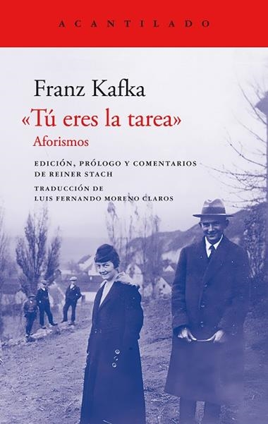 Tu eres la tarea | 9788419036858 | Franz Kafka