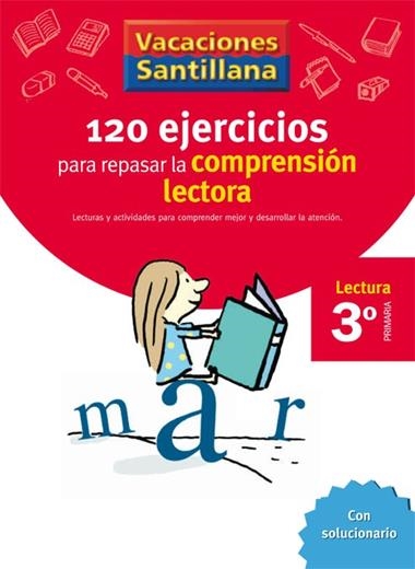 120 EJERCICIOS PAAR MEJORAR LA COMPRENSIN LECTORA 3 PRIMARIA | 29788429409000 | VVAA