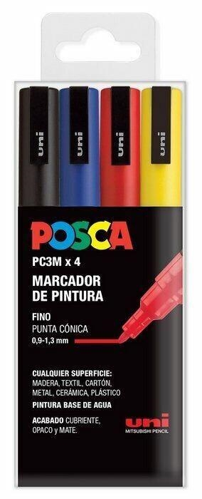 ESTOIG 4 POSCA PC3M | 8435009951916 | UNI POSCA