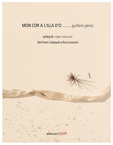 MON COR A L'ILLA D'O | 9788481280586 | GUILLEM PEREZ