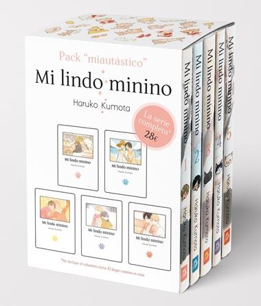 Pack Miautastico Mi lindo minino  del 01 al 05 | 9788418739422 | HARUKO KUMOTA