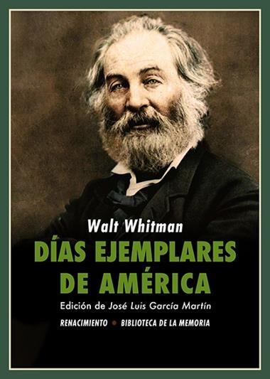 Dias ejemplares de America | 9788410148284 | WALT WHITMAN