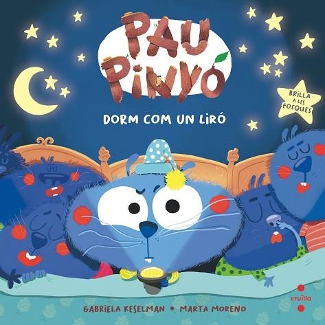 PAU PINYÓ 06 PAU PINYO DORM COM UN LIRO | 9788466157094 | GABRIELA KESELMAN & MARTA MORENO
