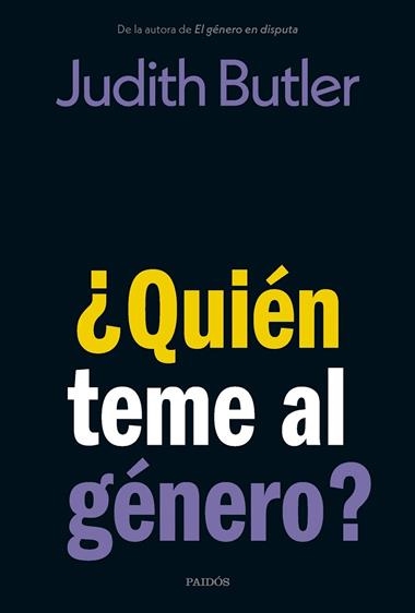 Quien teme al genero | 9788449342387 | Judith Butler