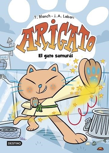 Arigato 01 El gato samurai | 9788408282549 | TERESA BLANCH & JOSE ANGEL LABARI