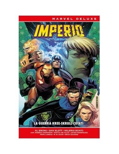 MARVEL NOW DELUXE IMPERIO    LA GUERRA KREE-SKRULL-COTATI | 9788410512078 | VARIOS AUTORES